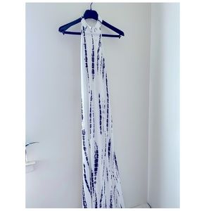 Halter maxi dress